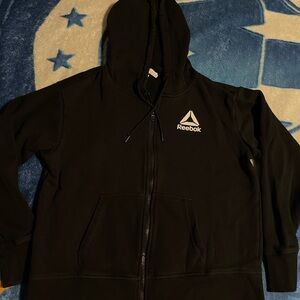 Reebok Black Zip-Up Jacket